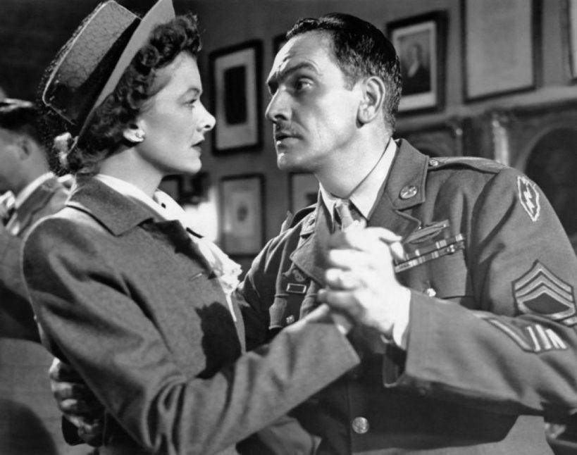 Myrna y Fredric March en 'Los mejores años de nuestra vida'
