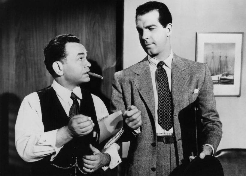 Moviecrazy - Perdición - Fred MacMurray y Edward G. Robinson