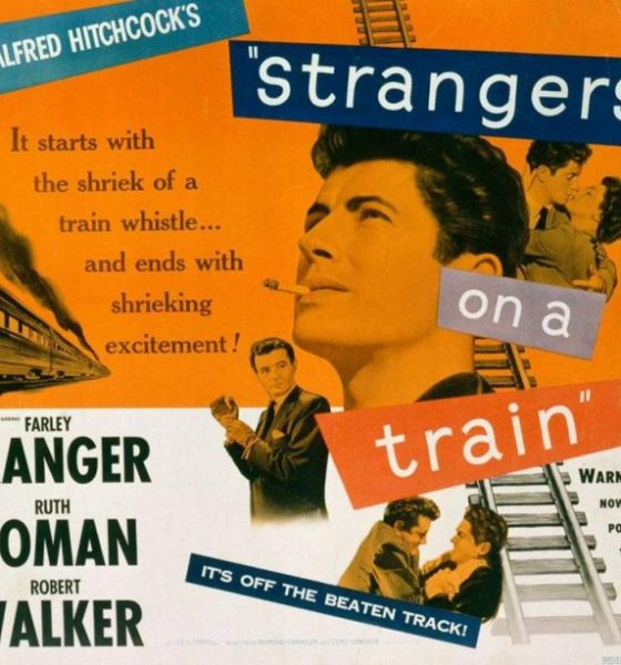 Strangers on a Train - Extranos en un tren - Poster