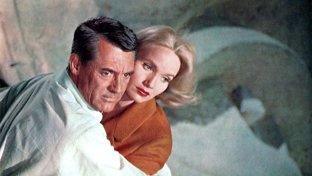Cary Grant y Eva Marie Saint