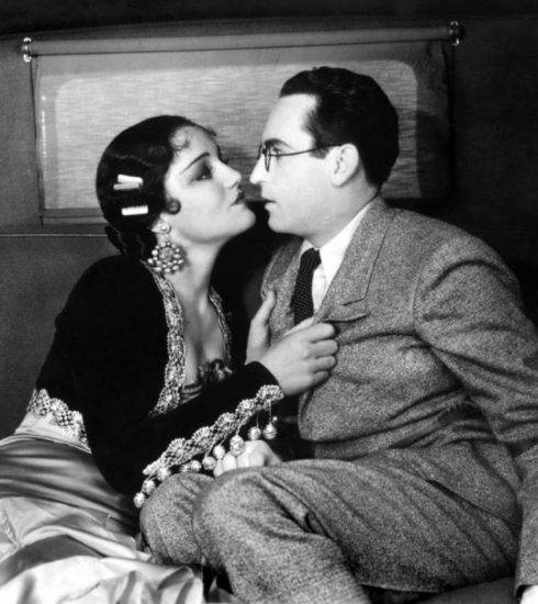 Constance Cummings y Harold Lloyd en Movie Crazy