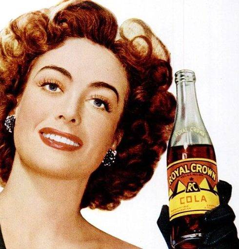 Joan Crawford y los refrescos