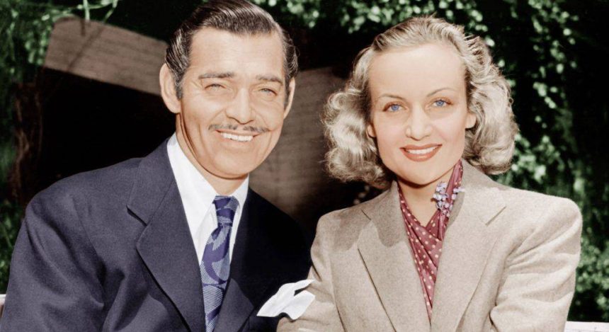 Clark Gable y Carole Lombard