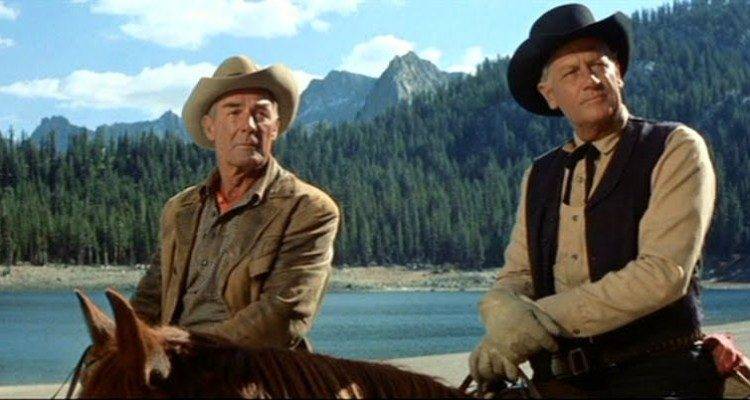 Joel McCrea y Randolph Scott en Duelo en la alta sierra
