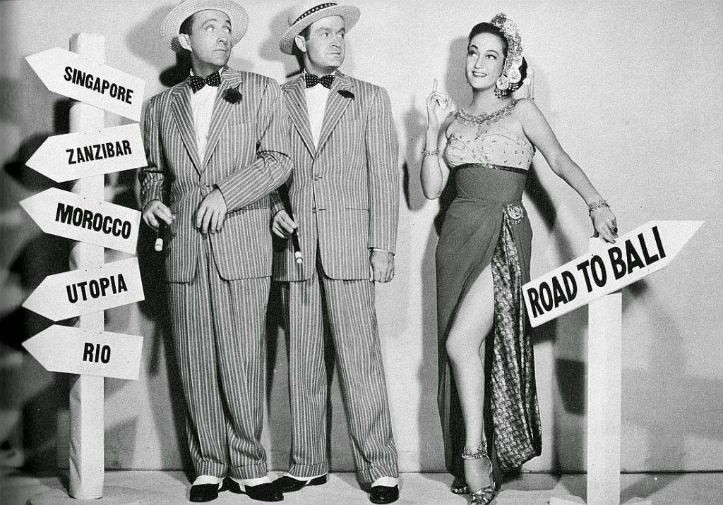 Bing Crosby, Bob Hope y Dorothy Lamour
