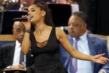 Ariana Grande - Funeral Aretha Franklin
