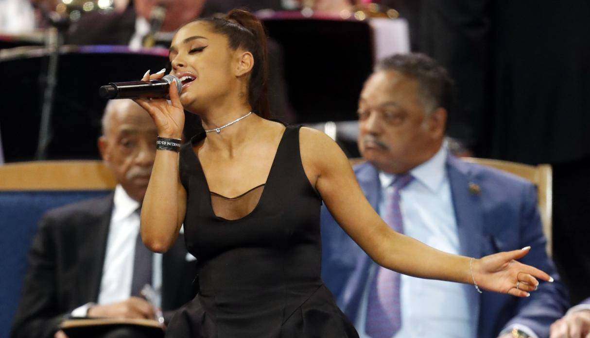 Ariana Grande - Funeral Aretha Franklin