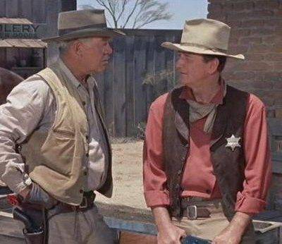 Ward Bond y John Wayne