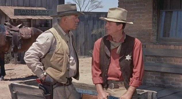 Ward Bond y John Wayne