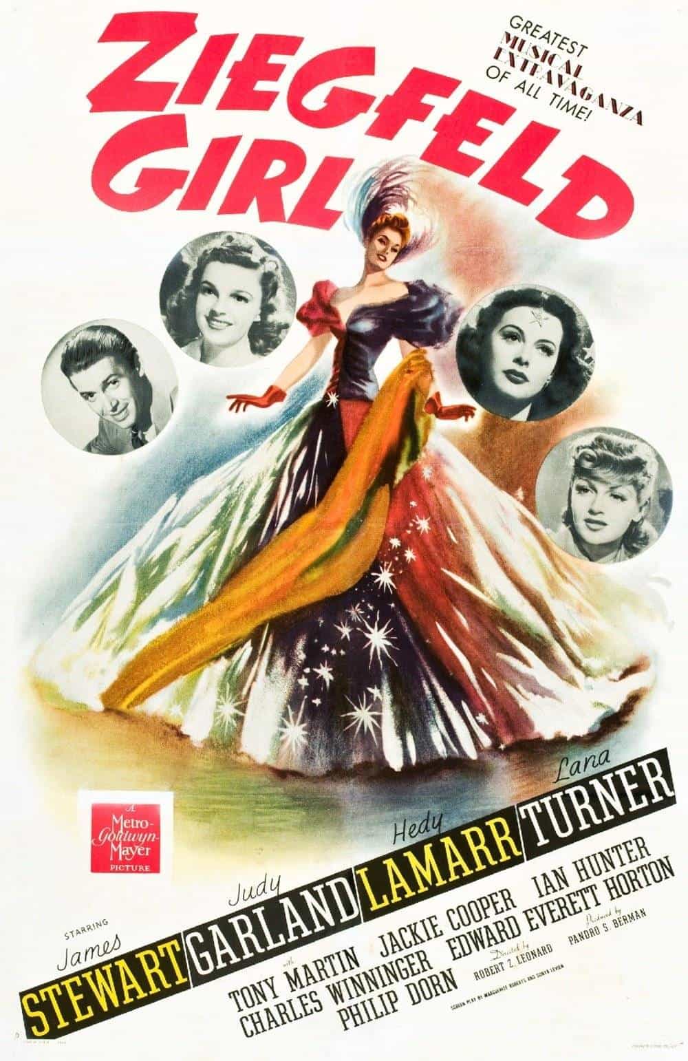 Ziegfeld Girl - Cartel original película 
