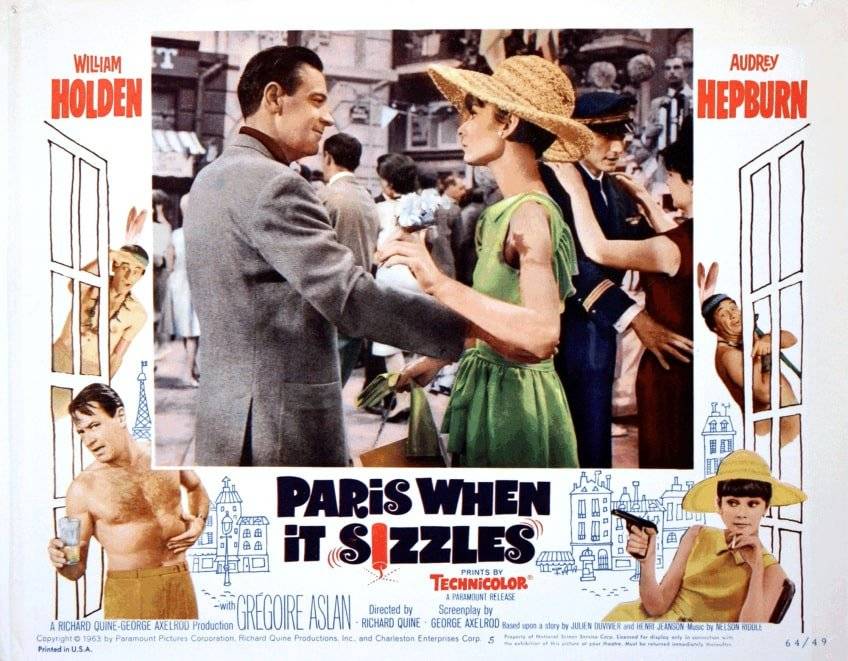 Critica Paris When it Sizzles (1964)