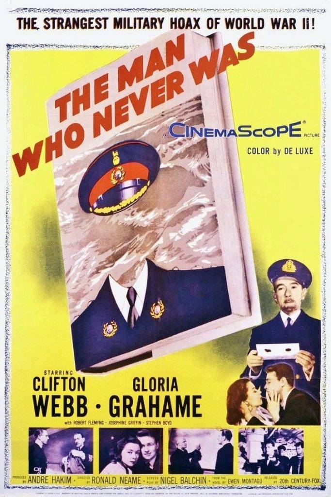 Poster The Man Who Never Was - Cartel original El hombre que nunca existió