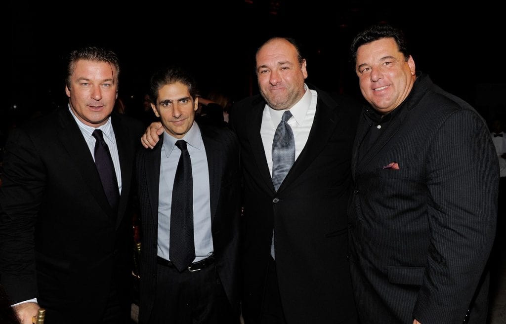 Sopranos - James Galdolfini, Michael Imperioli, Steve Schirripa y Alec Baldwin