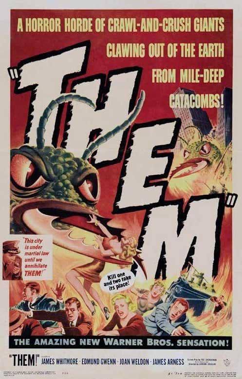 La humanidad en peligro - Them 1954 Poster