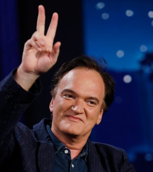 Tarantino libro en Jimmy Kimmel