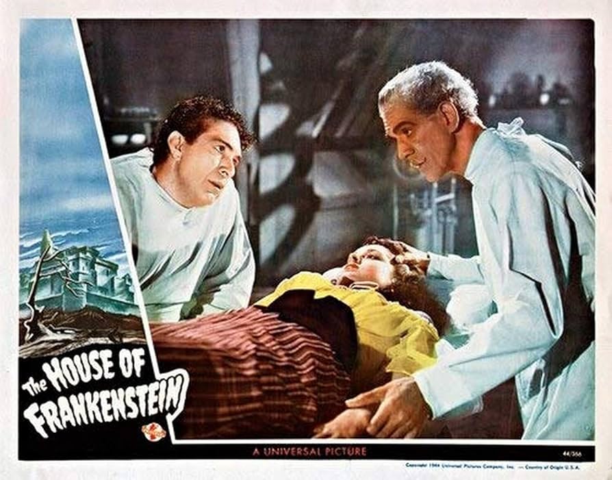 La mansión de Frankenstein - La zíngara y los monstruos - cartel