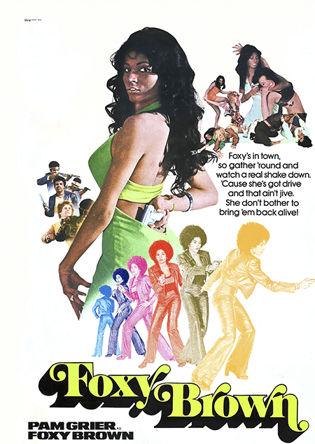 Foxy Brown (Pam Grier) Poster original