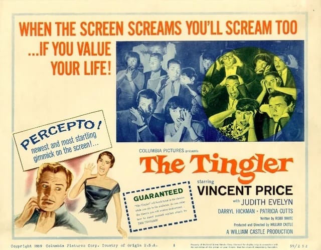 William Castle - The Tingler - Poster