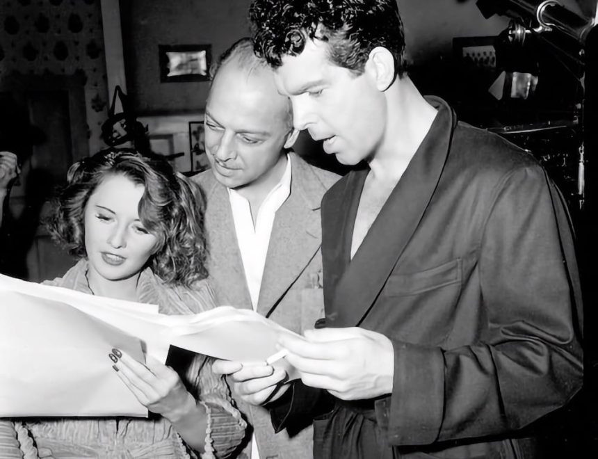 Barbara Stanwyck, Mitchell Leisen y Fred MacMurray