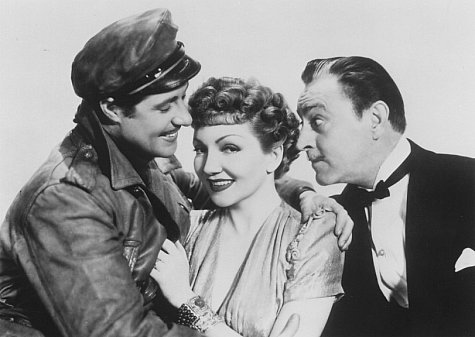 Medianoche (1939) - Don Ameche, Claudette Colbert y John Barrymore