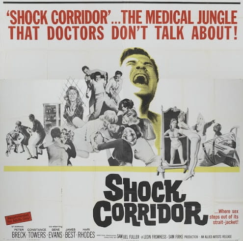 Corredor sin retorno (Shock Corridor, 1963) - Cartel original