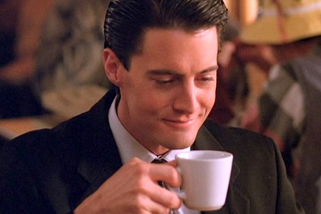 Dale Cooper y su café - Twin Peaks
