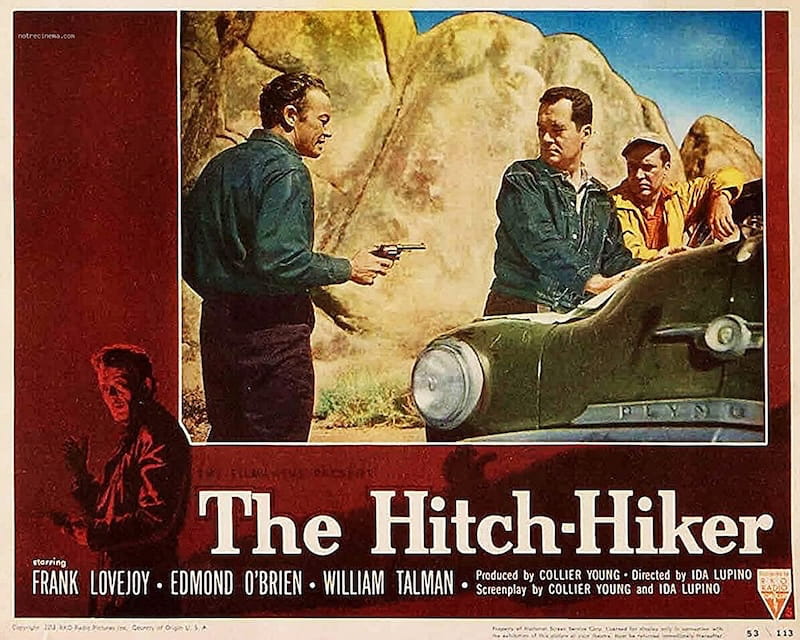 El autoestopista - Lobby card