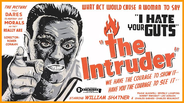 El intruso de Roger Corman - Cartel