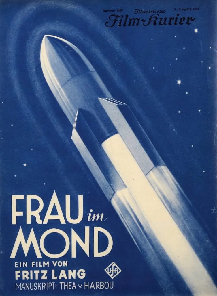 Fritz Lang - La mujer en la Luna - Cartel original