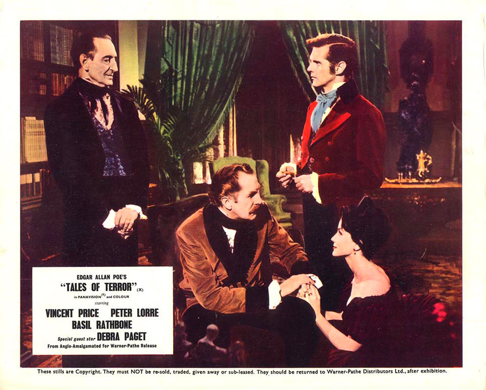 Historias de terror (Tales of Terror, 1962) - Lobby card