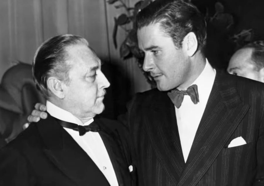 John Barrymore y Errol Flynn