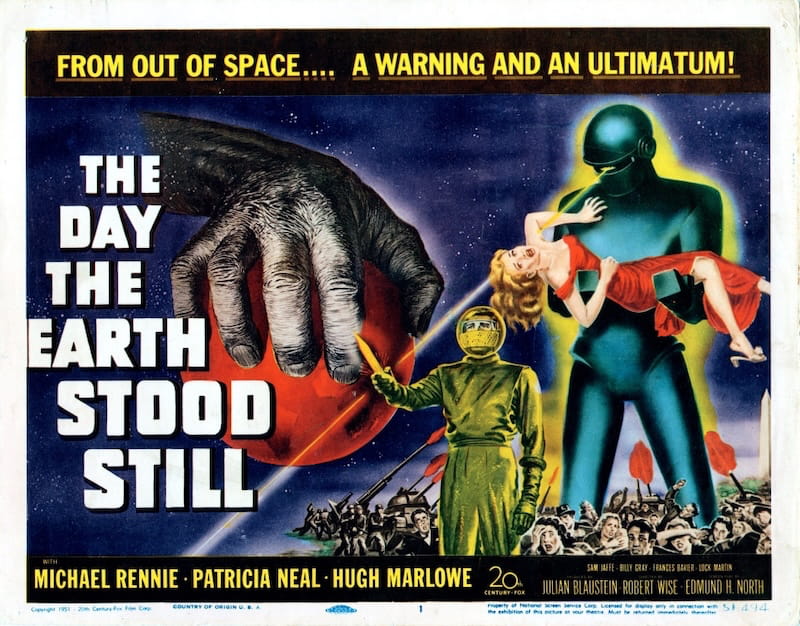 Ultimátum a la Tierra - The Day The Earth Stood Still - Cartel original
