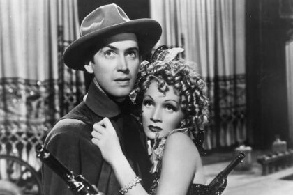 Destry Rides Again - James Stewart y Marlene Dietrich