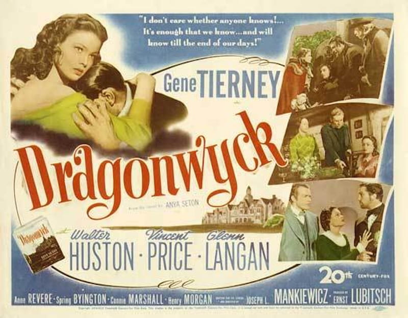 El castillo de Dragonwyck - Cartel original