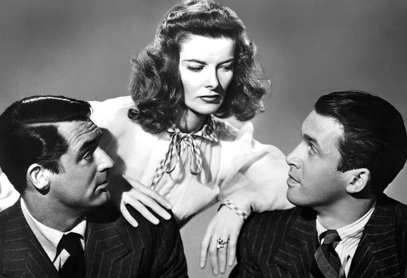 Historias de Filadelfia - Katharine Hepburn, Cary Grant y James Stewart