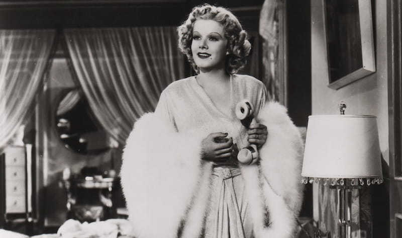 Jean Harlow en Una mujer difamada (Libeled Lady)