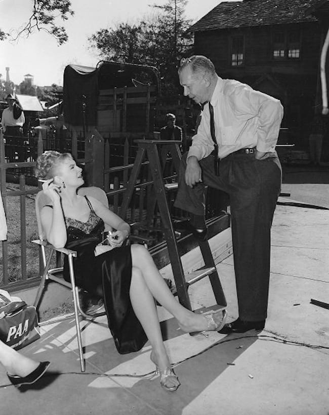 Nunnally Johnson con Joanne Woodward