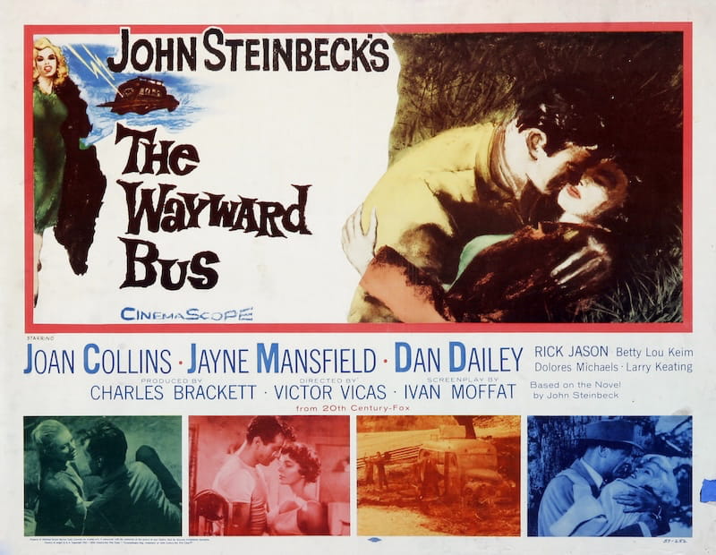 The Wayward Bus (1957) - Cartel original