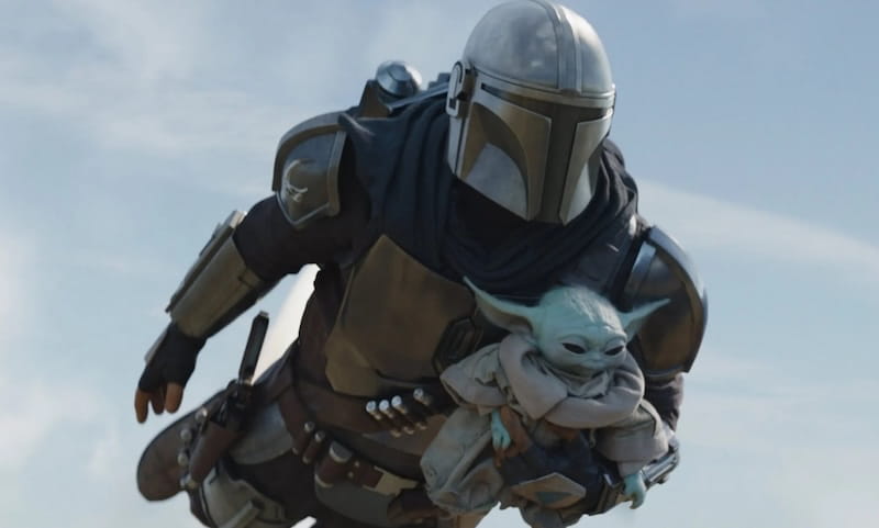 Baby Yoda y The Mandalorian